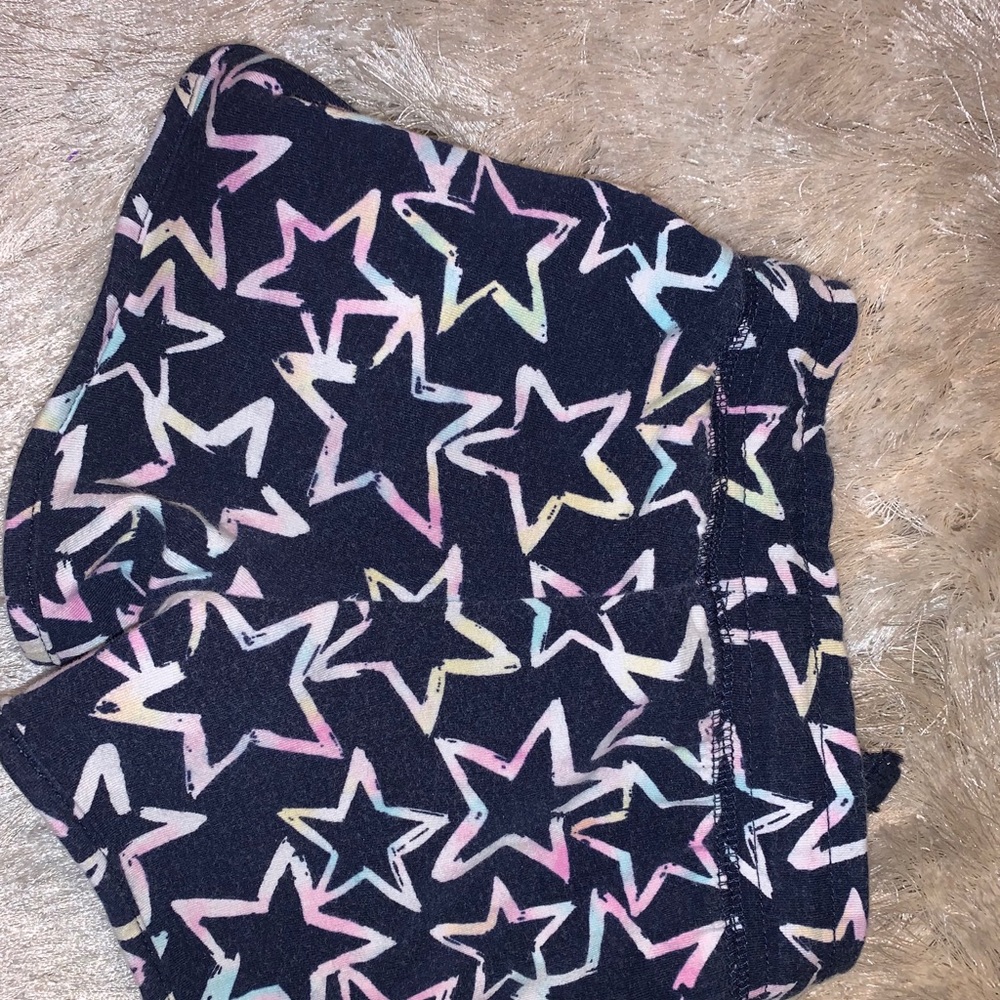 Girls toddler star shorts